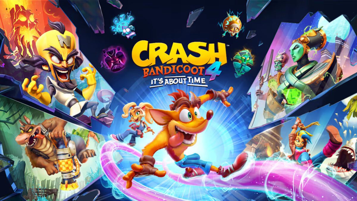 Crash Bandicoot 4: It's About Time arte-chave