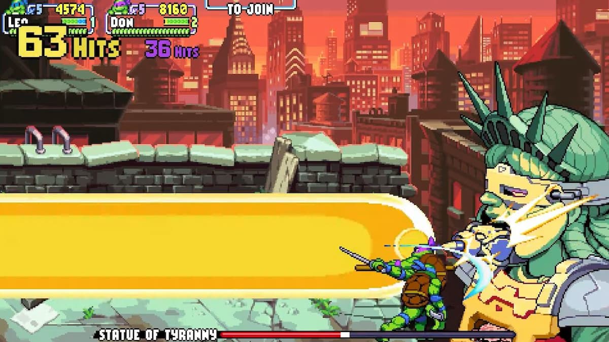 Como vencer o chefe final em Teenage Mutant Ninja Turtles: Shredder's Revenge