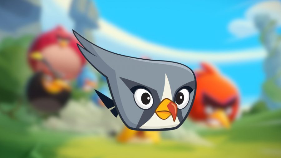 Personagem Angry Birds Prata