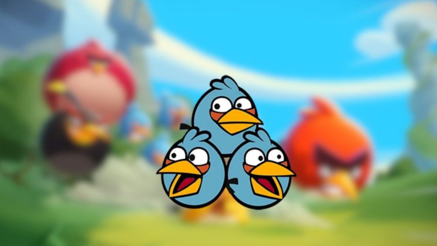 Personagens de Angry Birds o Blues