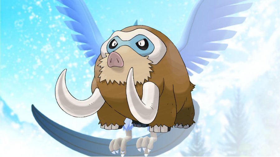 Pokémon de gelo Mamoswine