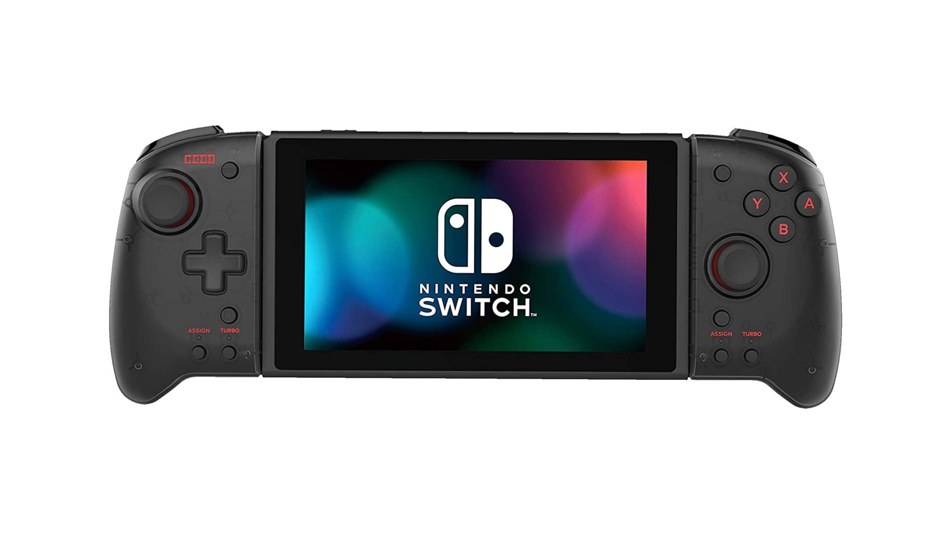 Controle do Nintendo Switch à deriva?  Experimente o Hori Split Pad Pro, na foto.  A imagem mostra um controlador semelhante a dois grandes joy-cons.