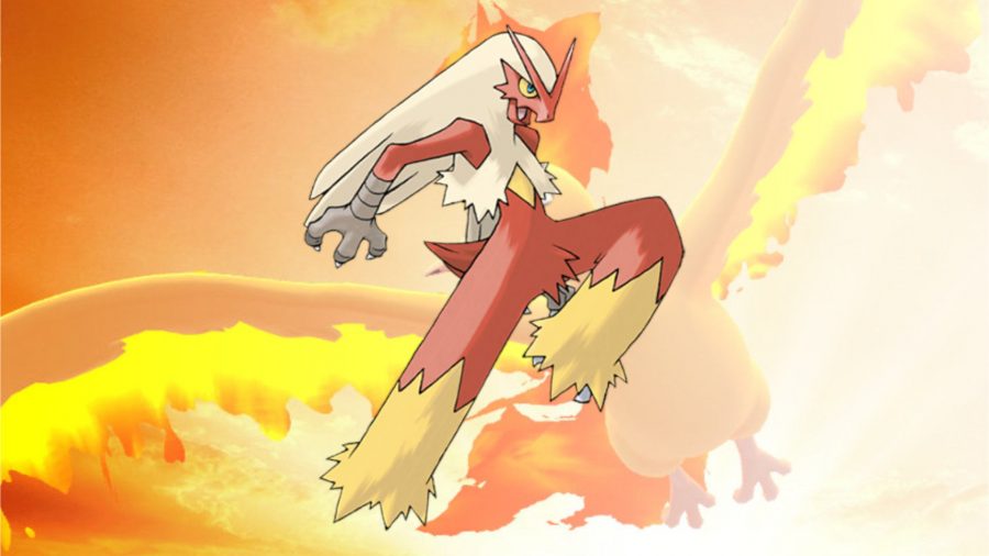 Pokémon de fogo Blaziken