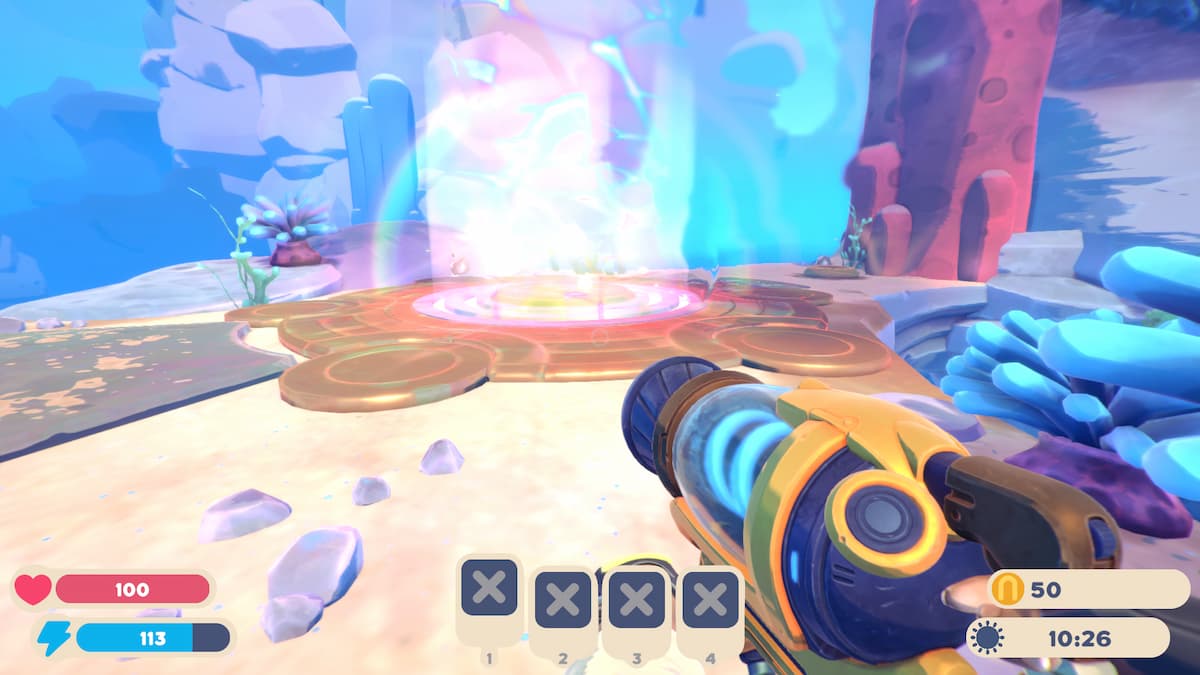 teletransportador para starlight strand em slime rancher 2