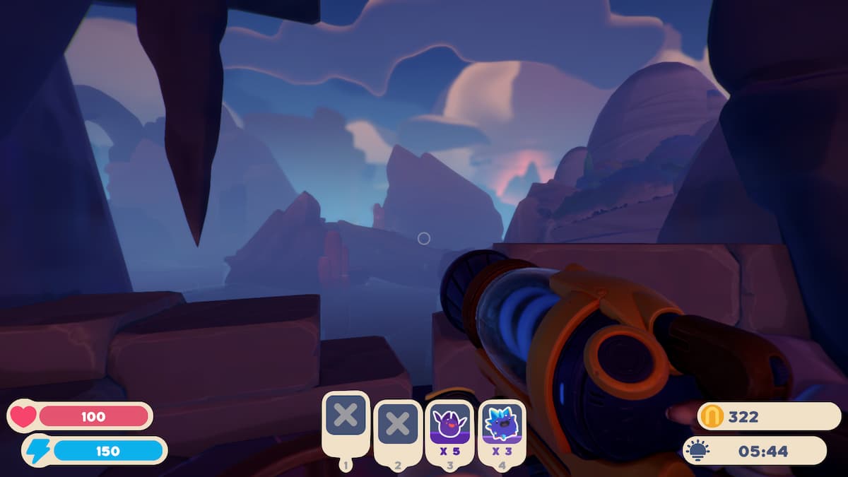 ativando o teletransporte no slime rancher 2