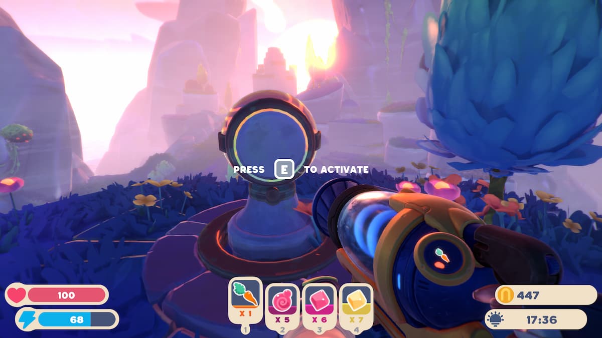 interruptor de ativação em slime rancher 2