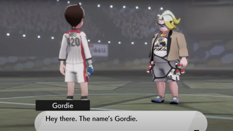 Pokemon Espada e Escudo Gordie