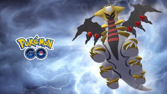 Pokemon Go Giratina: arte chave mostra o lendário dragão de antimatéria Pokémon conhecido como Giratina