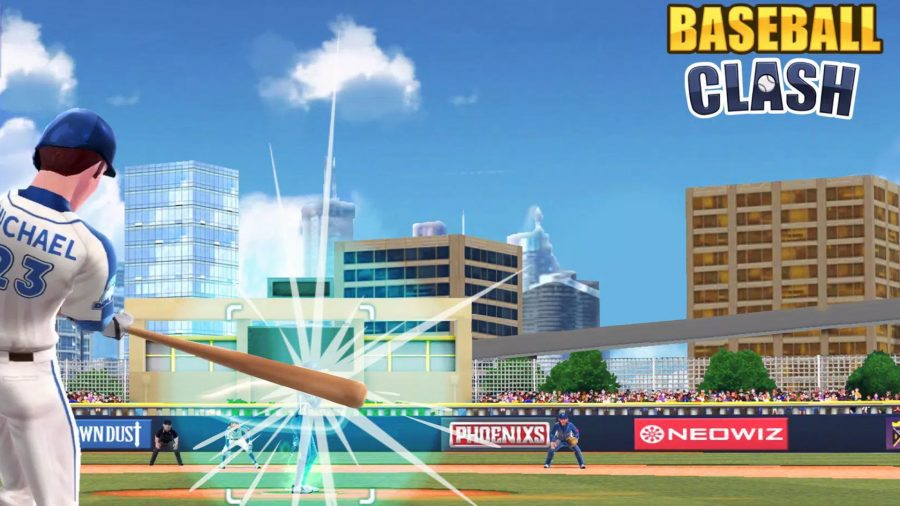 Homerun Clash, um dos jogos de beisebol para celular