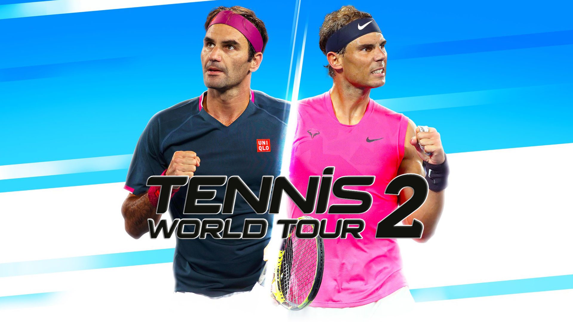 Arte da capa do Tennis World Tour 2, um dos jogos de tênis mais realistas 