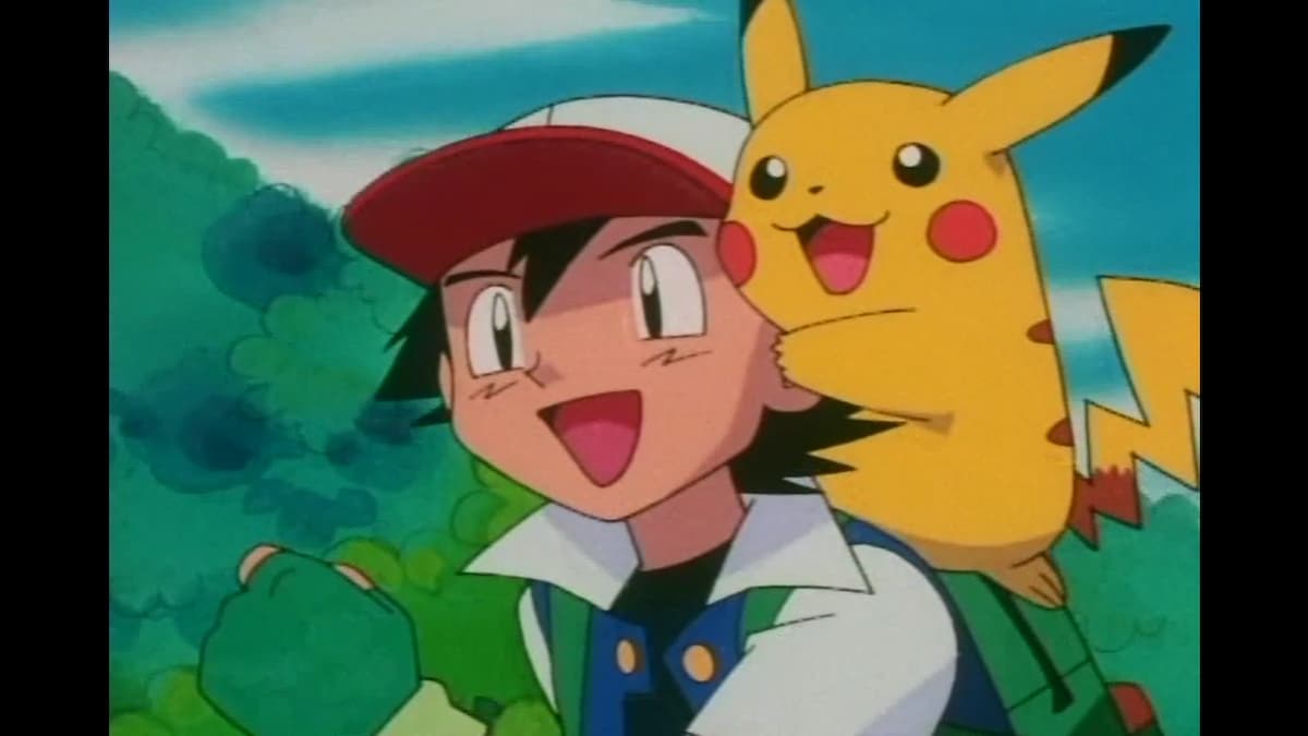 Ash Ketchum e Pikachu de Pokémon