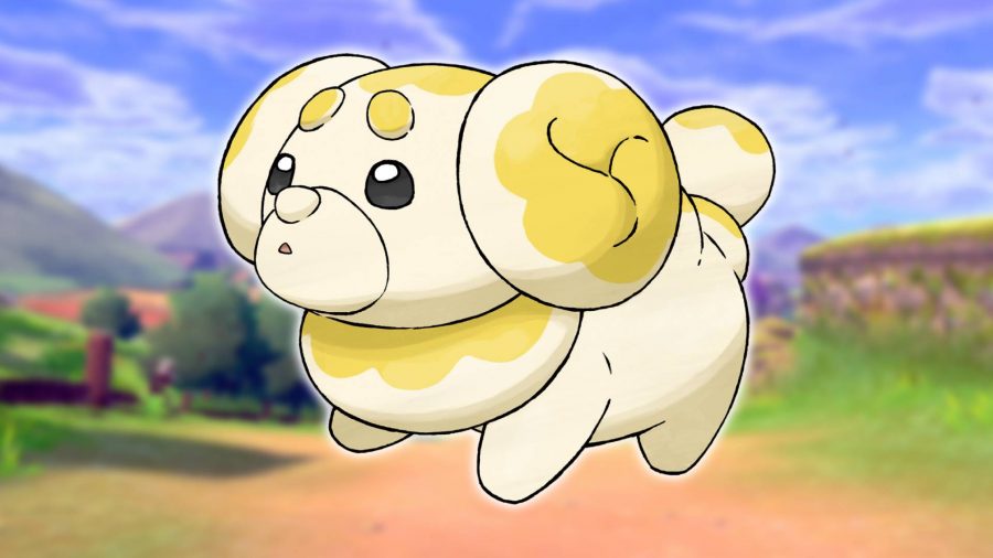 Melhor Pokémon de cachorro: um Pokémon chamado Fidough parece ser feito de massa