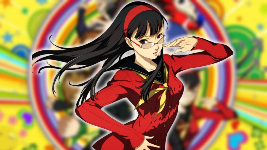 Persona 4 Persona: Yokiko de Persona 4 Golden é visível em sua roupa vermelha clássica 