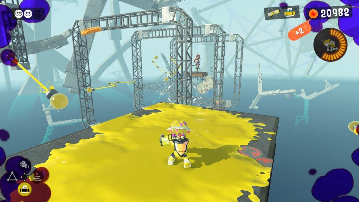 Splatoon 3 após trilhos alternativos