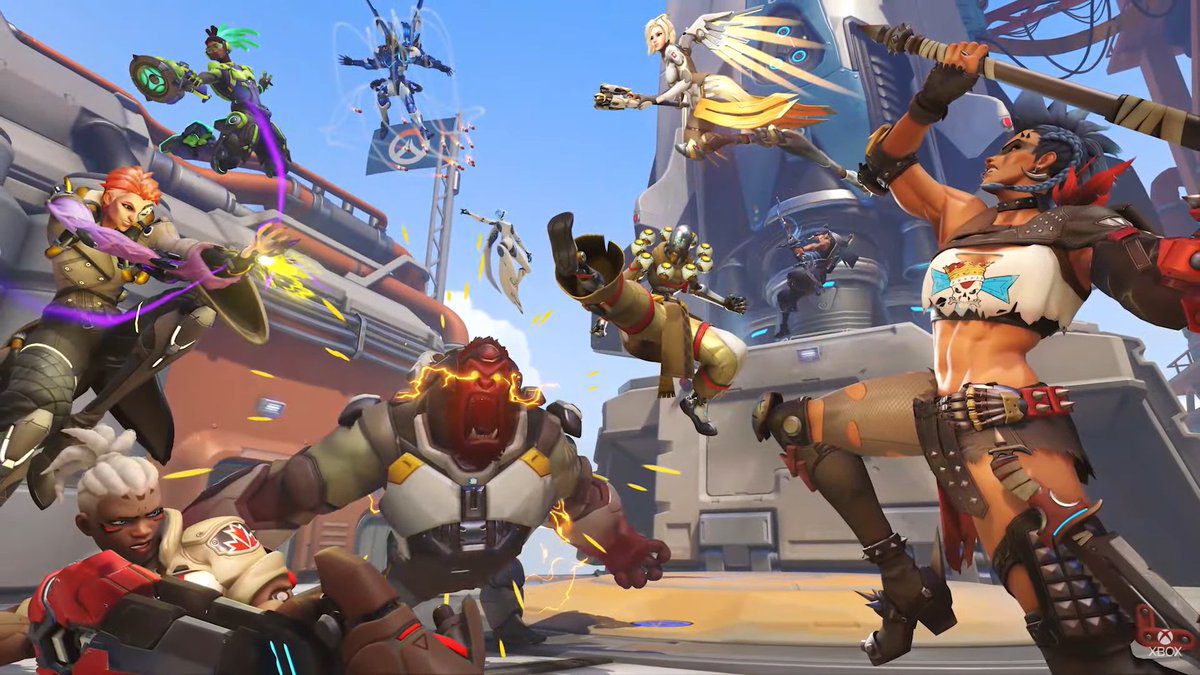 Personagens de 2 jogadores de Overwatch