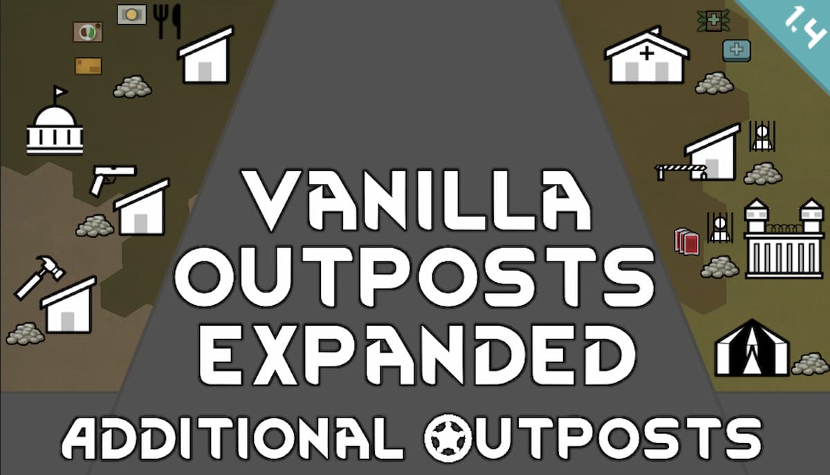 Vanilla Outposts expandido mod no rimworld