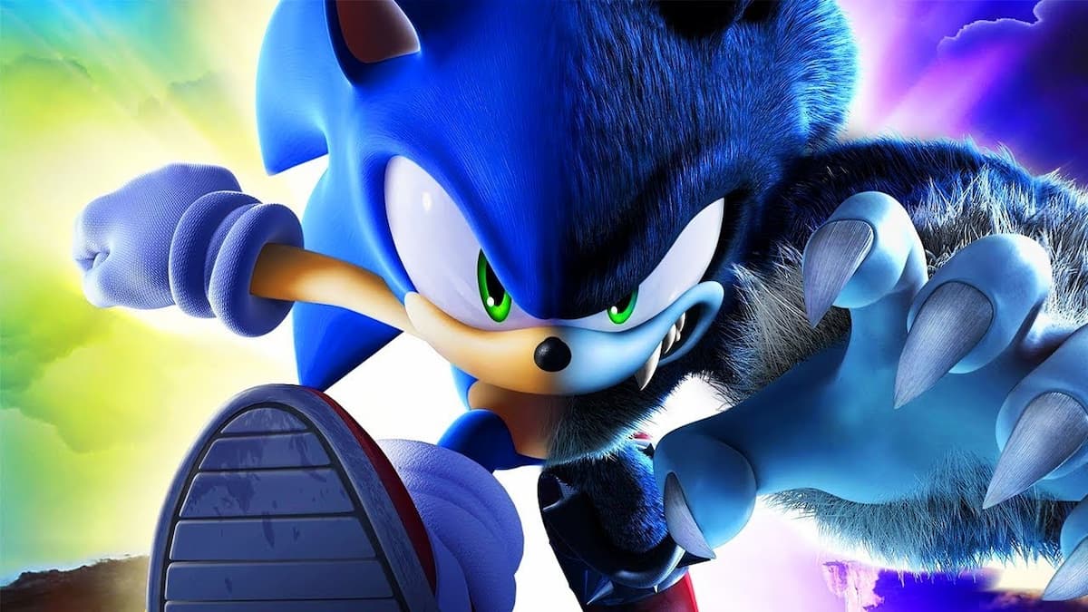 Capa de lobisomem Sonic Unleashed