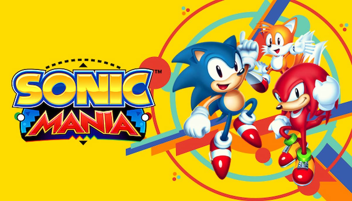 Capa do título Sonic Mania