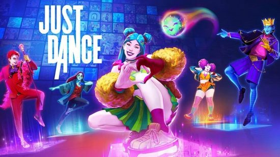 Lista de músicas do Just Dance - uma imagem promocional do Just Dance 2023 mostrando um grupo de personagens posando