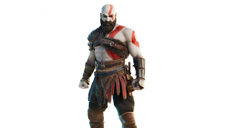 Kratos de God Of War é visível como uma skin Fortnite