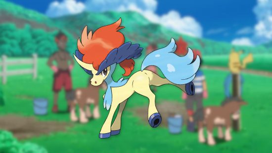 Imagem personalizada de Keldeo para a lista de Pokémon cavalo