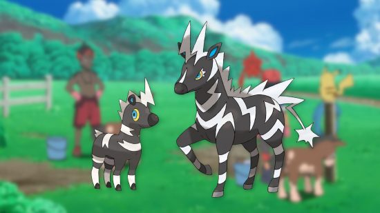 Imagem personalizada de Zebstrika para a lista de Pokémon cavalo