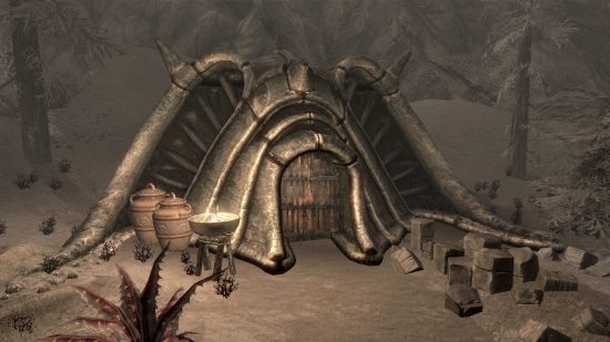 Casas de Skyrim - o exterior de Severin Manor 