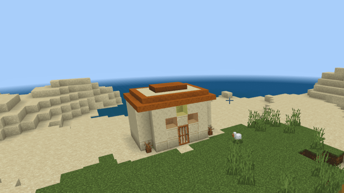 Casa de Campo Minecraft Sandcastle