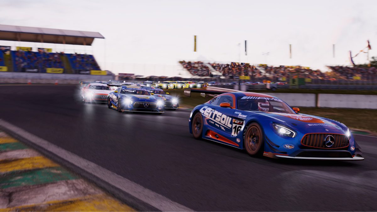 Project Cars 3 Carros de corrida na pista