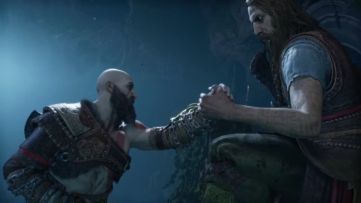 God of War Ragnarök Kratos e Tyr