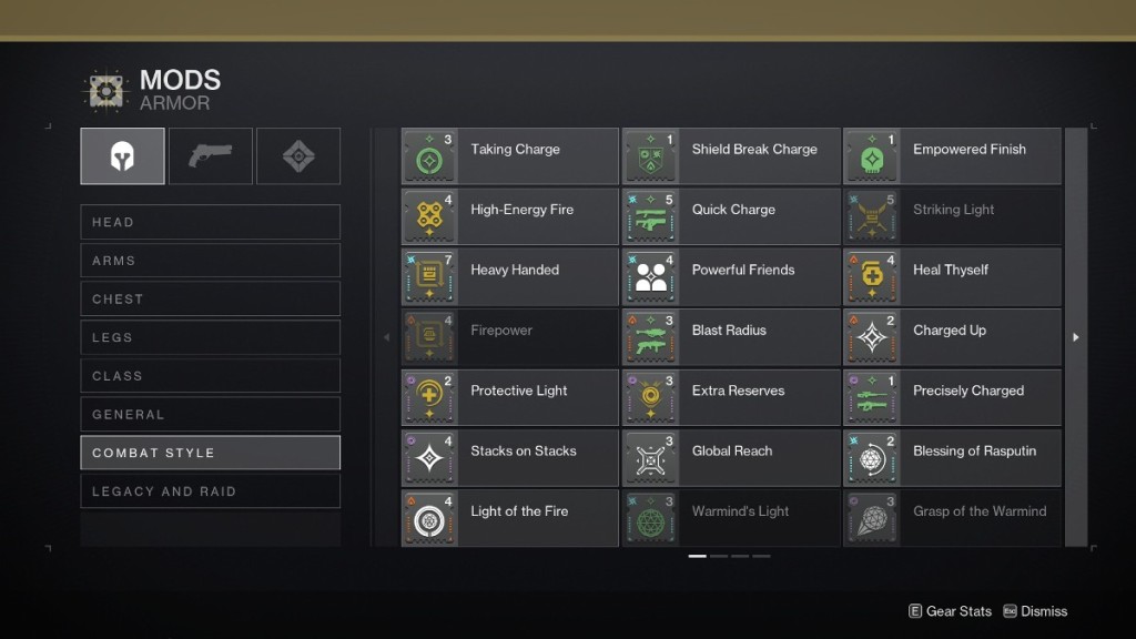 Os 15 principais mods de armadura em Destiny 2. Todos os mods na tela de coleções. 
