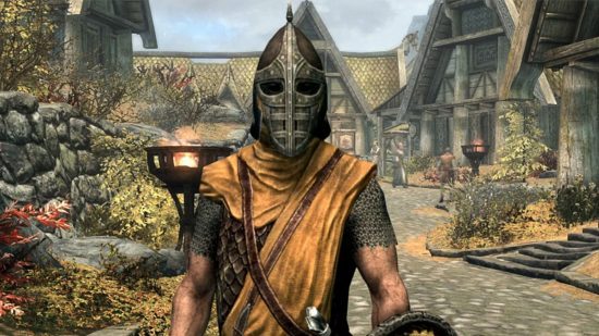 Skyrim swit e outros insultos Skyrim - um guarda Whiterun ficou na rua