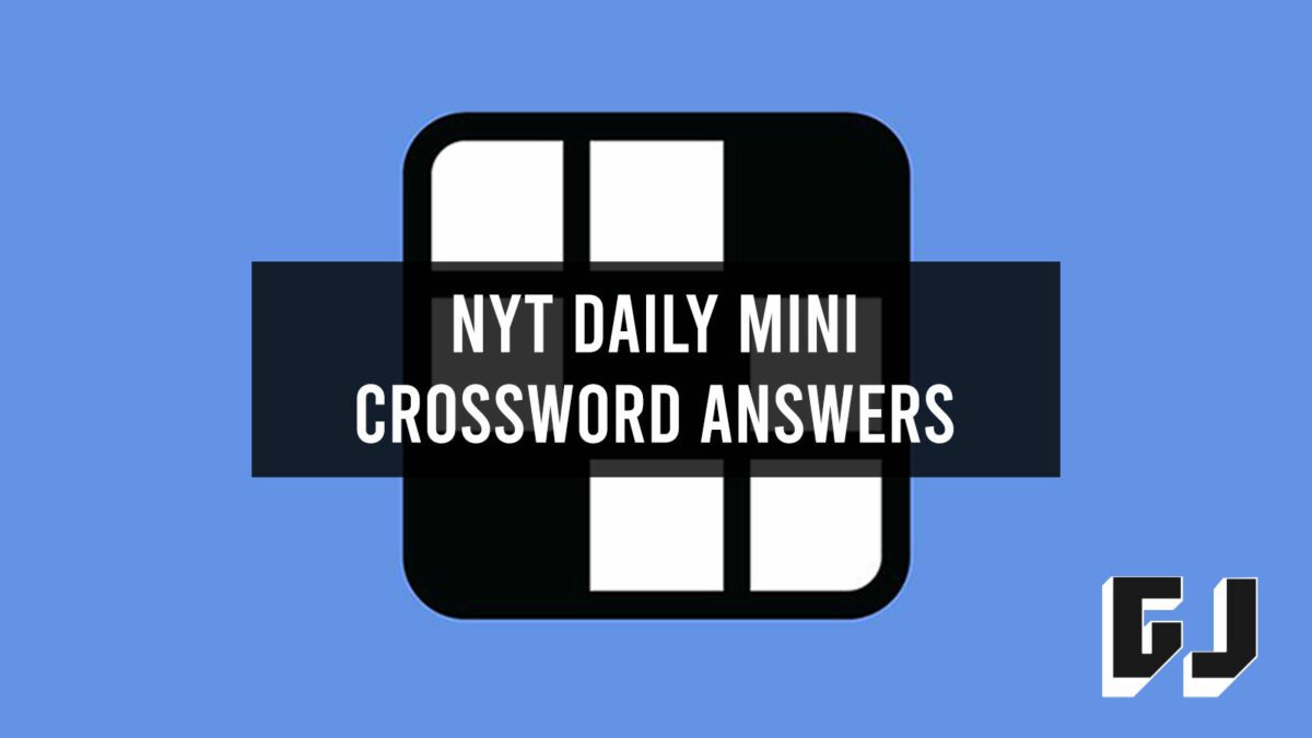 NYT Mini Crossword Answers (dezembro de 2022)