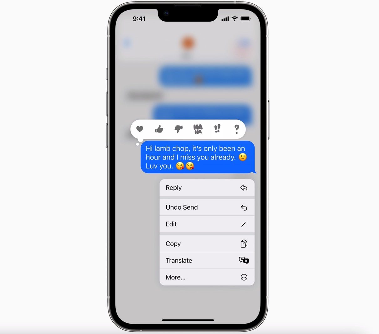 O iMessags mostrará um botão Desfazer envio em iPhones com iOS 16.